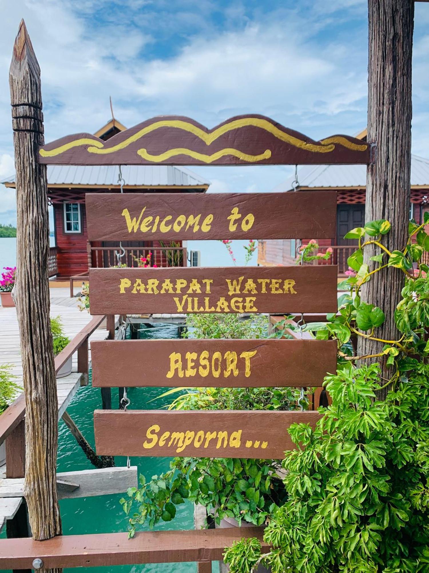 Parapat Water Village Resort Semporna Exterior foto